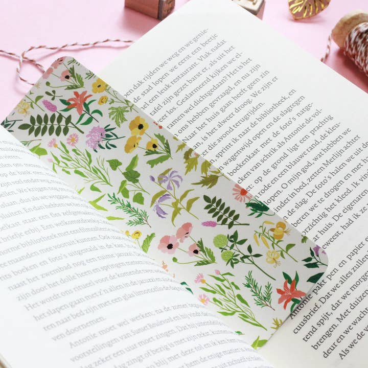 Adorable wildflower bookmark for wholesale by Muchable