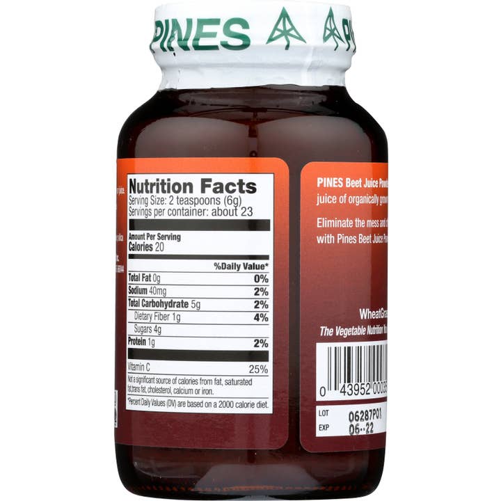 Pines International - Wholesale Powdered Health Drink - 5oz Beet Juice Powder