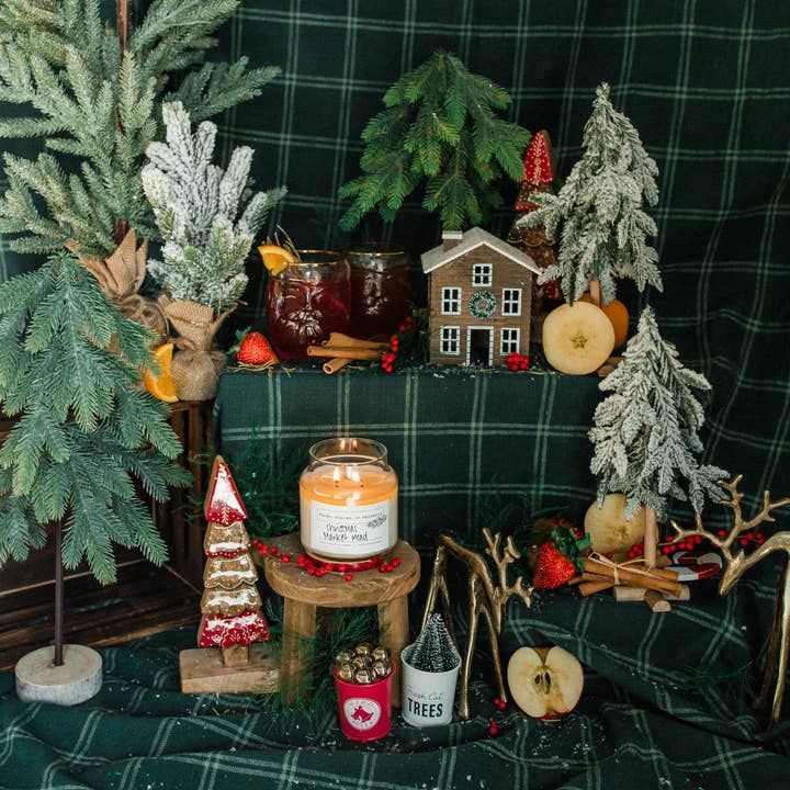 Julemarked Mjød Sojalys for engroshandel hos Palms, Psalms, & Prosecco