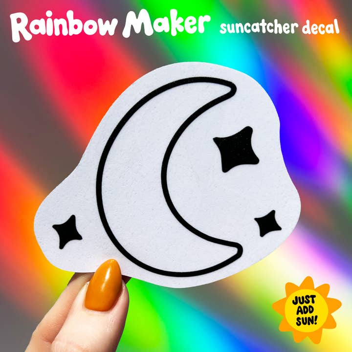 Suncatcher - Moon for wholesale by Wokeface