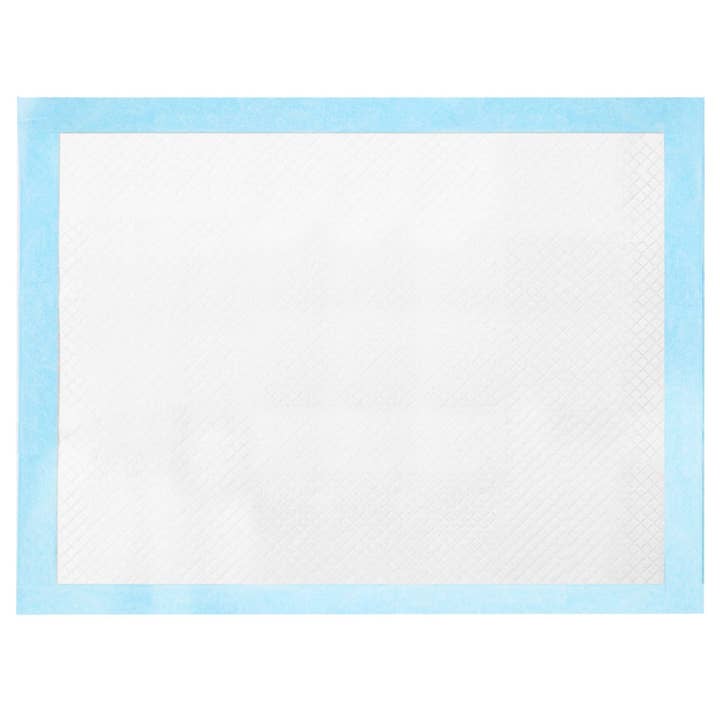 Blue White 50Pcs/Set Dog Training Pads Puppy Pee Pads Cat Wee Mats Potty-Train 24x18In M for wholesale on Faire9