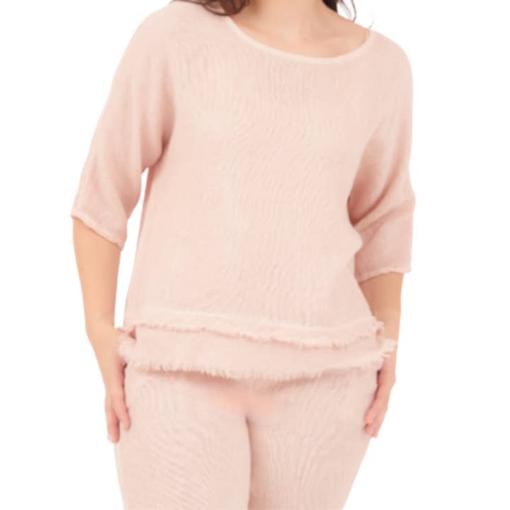 6685 Haut en lin italien Smoke Vera May pour la vente par VeraMay