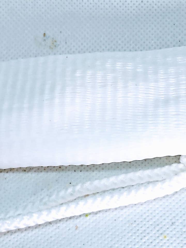 Crisp White Soap Sock for wholesale by Little Bull Falls Soap Works