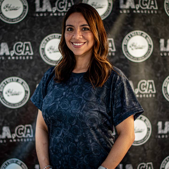 Black Rose Women's Cut & Sew Tee for wholesale by Los Angeles Mercantileâ„¢