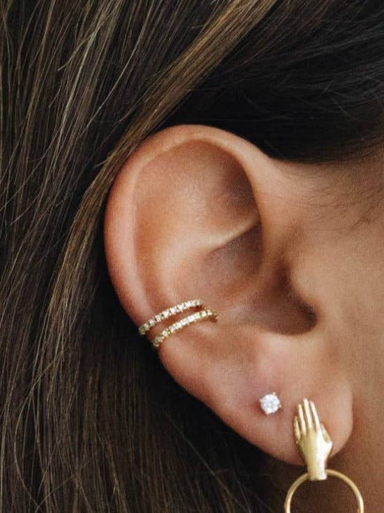 18K vermeil Mia ear cuff för wholesale av REDCHERRYBLVD