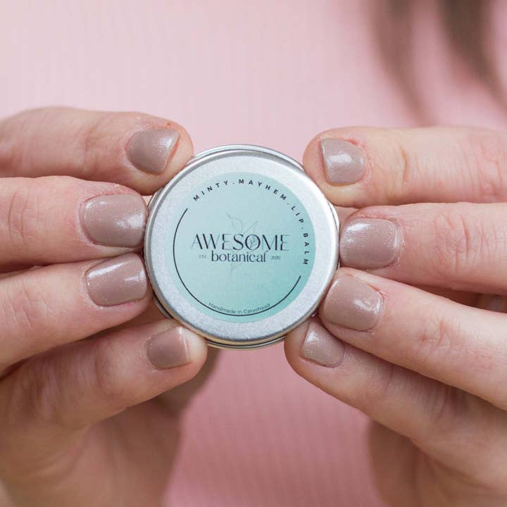 Lip Balm - Peppermint - Christmas Stocking Subscription Box for wholesale by Awesome Botanical