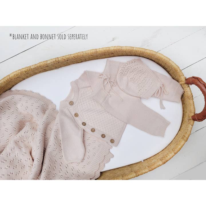 OLIVE & CRADLE - Wholesale Loungeset - Kinderen - Noella gebreide 2-delige loungeset