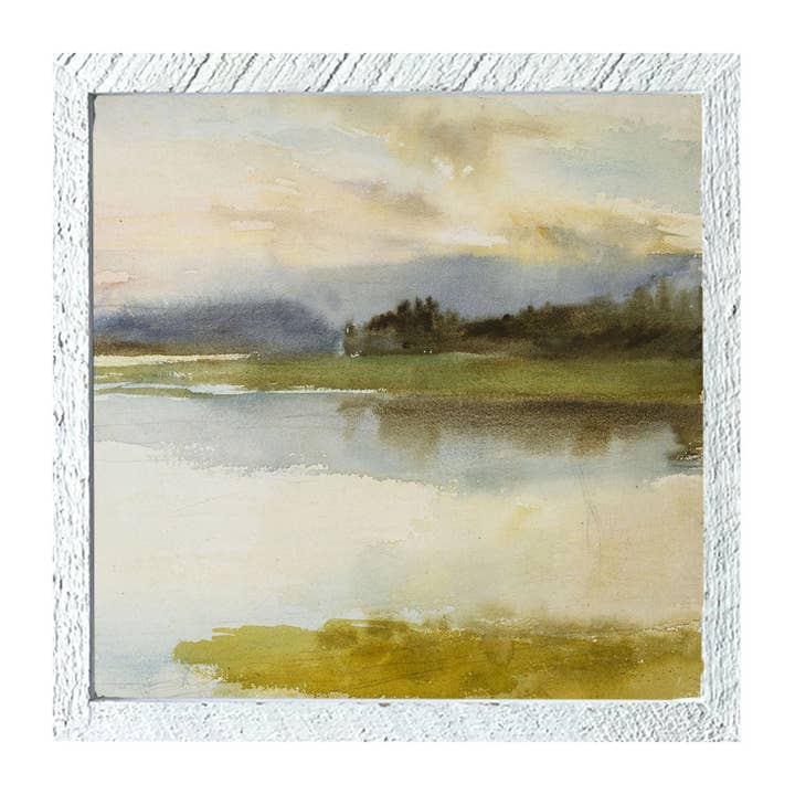 ginger blue - Vente Affiche d'art - Vintage Quiet Lakeshore8