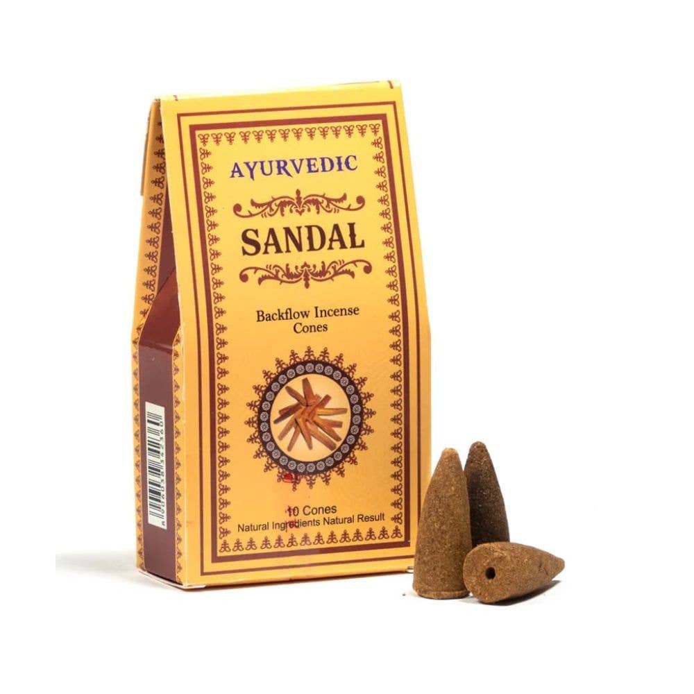 Earths Elements Wholesale - Wholesale Incense - Incense Cone - Ayurvedic, Sandal1