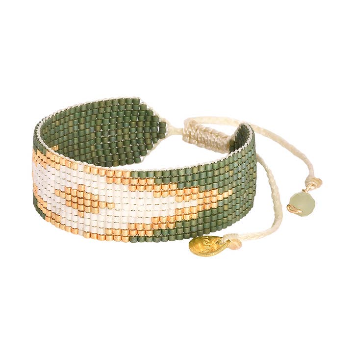 Peeky Green Small Bracelet for wholesale on Faire