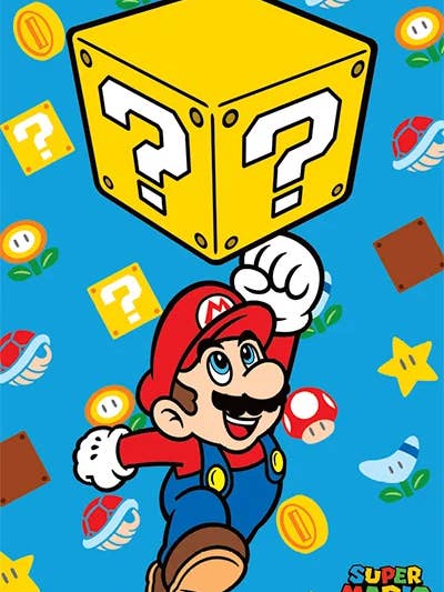 Super Mario - Block Jump Poster for wholesale by Pyramid America