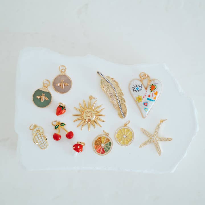 Reva Grey - Wholesale Individual Charm/Pendant - Summer Charms