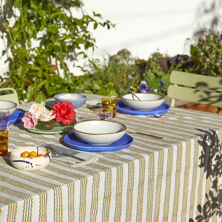 Odette Tablecloth | Honey for wholesale by Block Shop