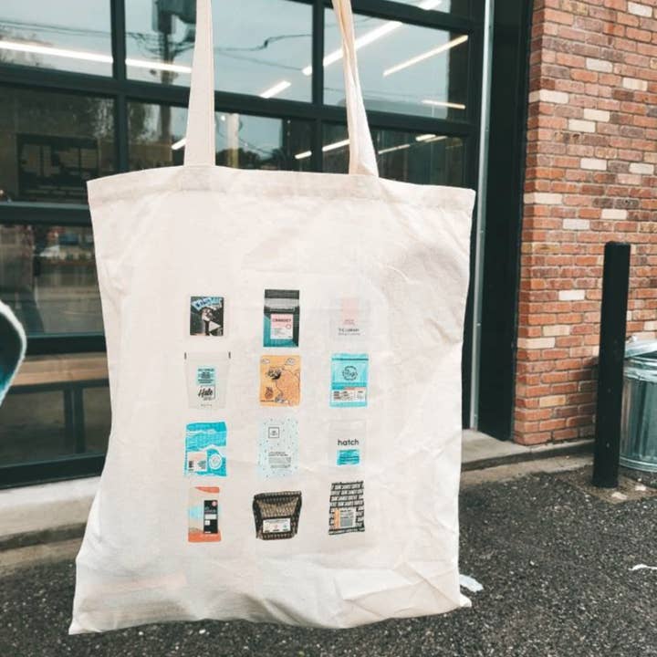 Canadian Coffee Roasters Tote Bag for wholesale by SnaptureThis