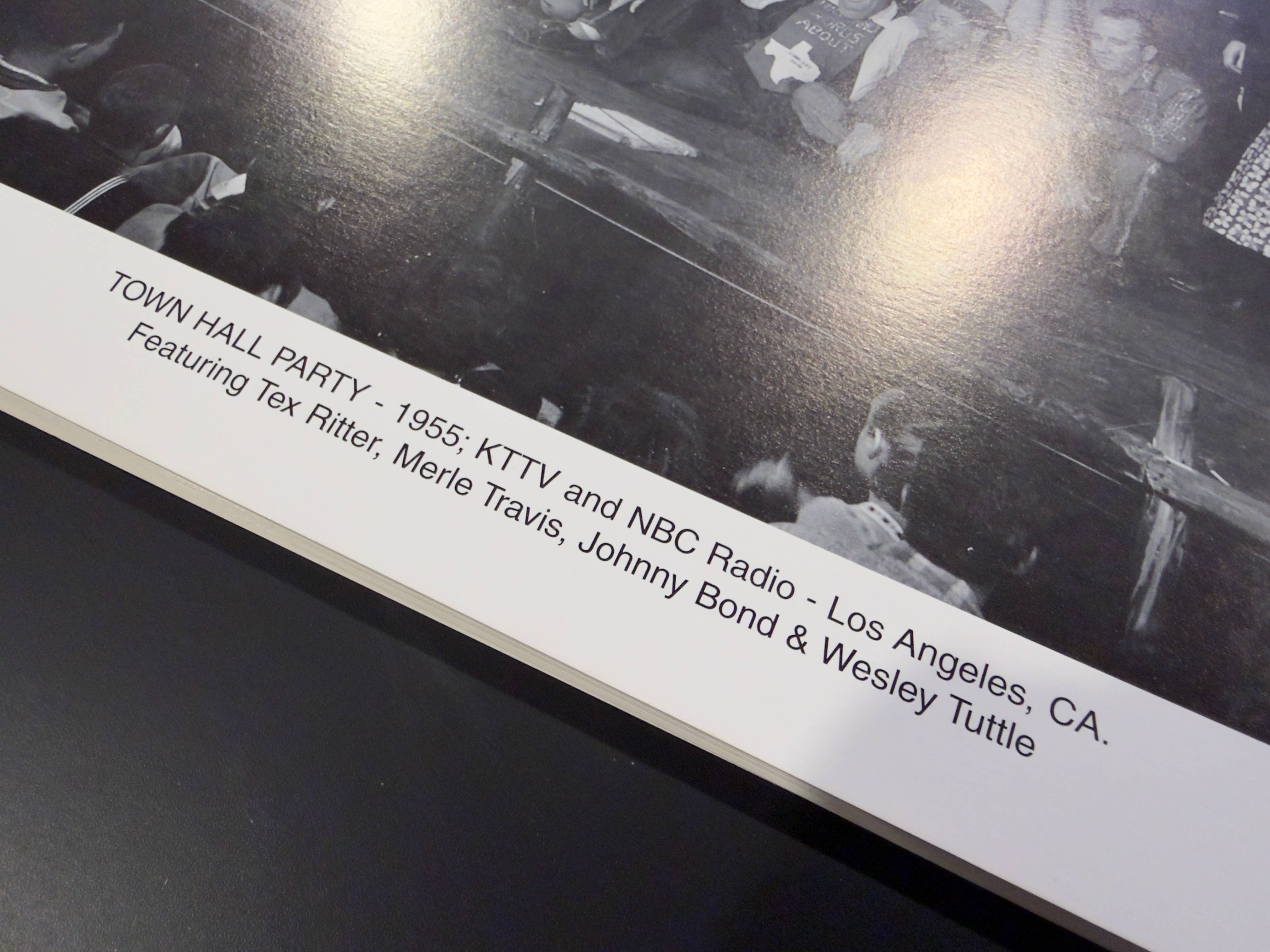 Vintage 5 - Wholesale Photograph - Town Hall Party - 1955 - Los Angeles, CA 7"x14" B&W Print1