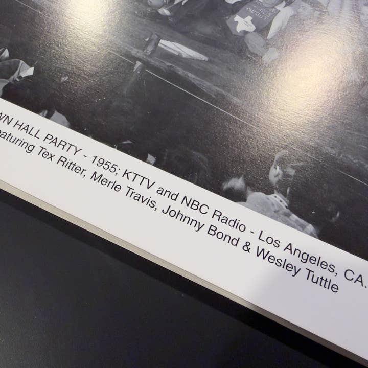 Vintage 5 - Wholesale Photograph - Town Hall Party - 1955 - Los Angeles, CA 7"x14" B&W Print1