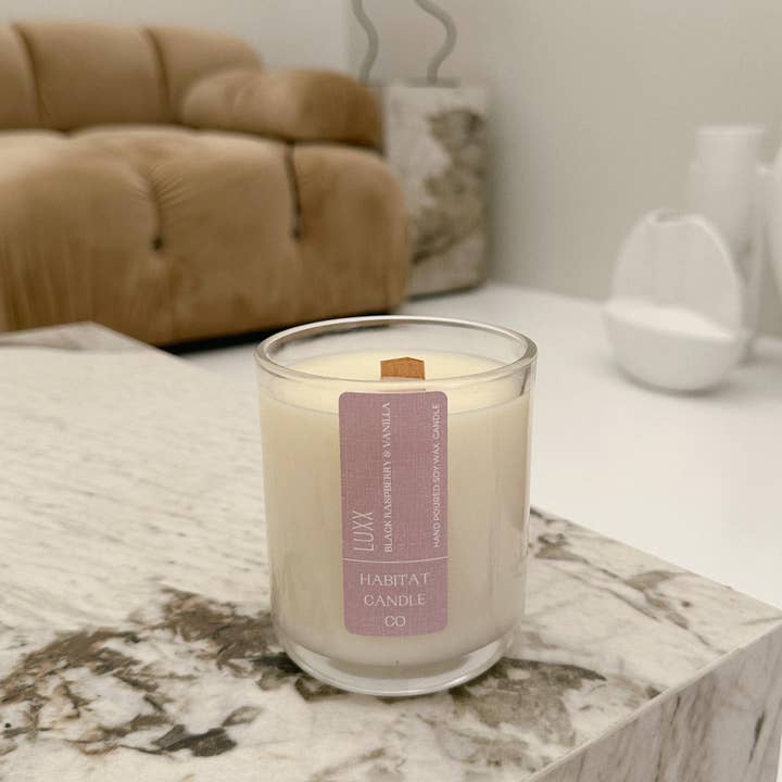 LUXX - Black raspberry & vanilla for wholesale by Habitat Candle Co