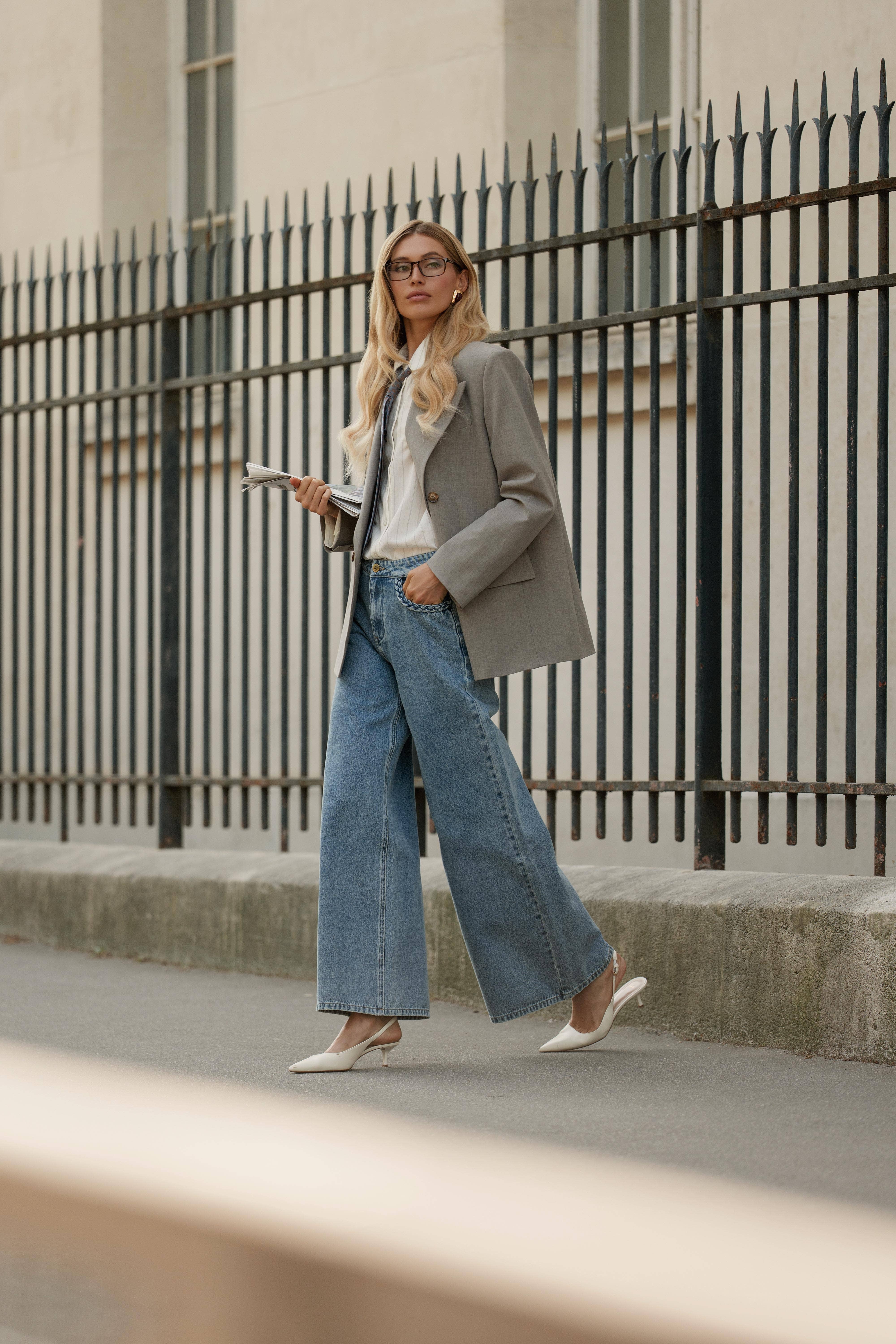 denim vintage Jean Lydie for wholesale on Faire