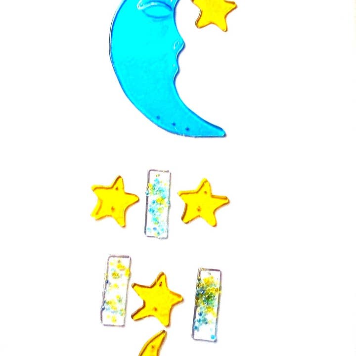 Carillon éolien lune et étoiles pour la vente par Fish Tales