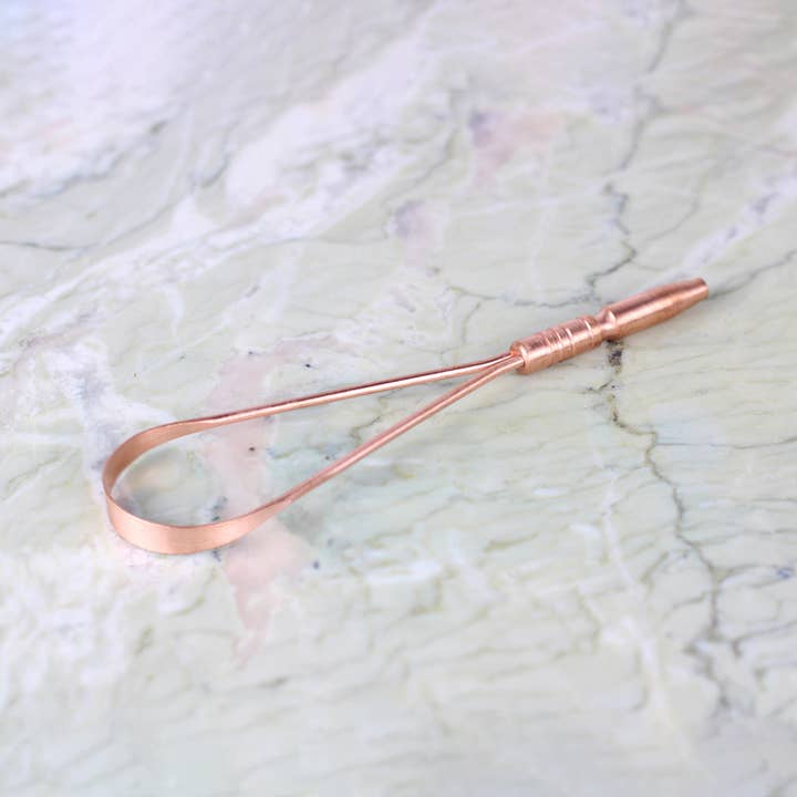 El'Cobre - Wholesale Tongue Scraper - Loop Copper Tongue Cleaner