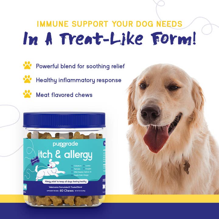 PupGrade - Wholesale Pet Treats - Dog - Itch & Allergy Chews