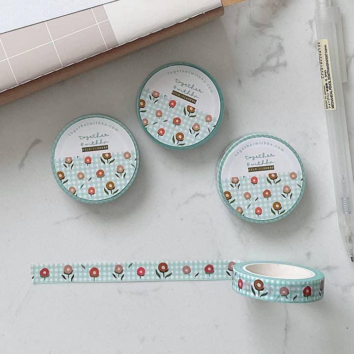 Wild Windflower 10mm Washi Tape for wholesale by togetherwithkx