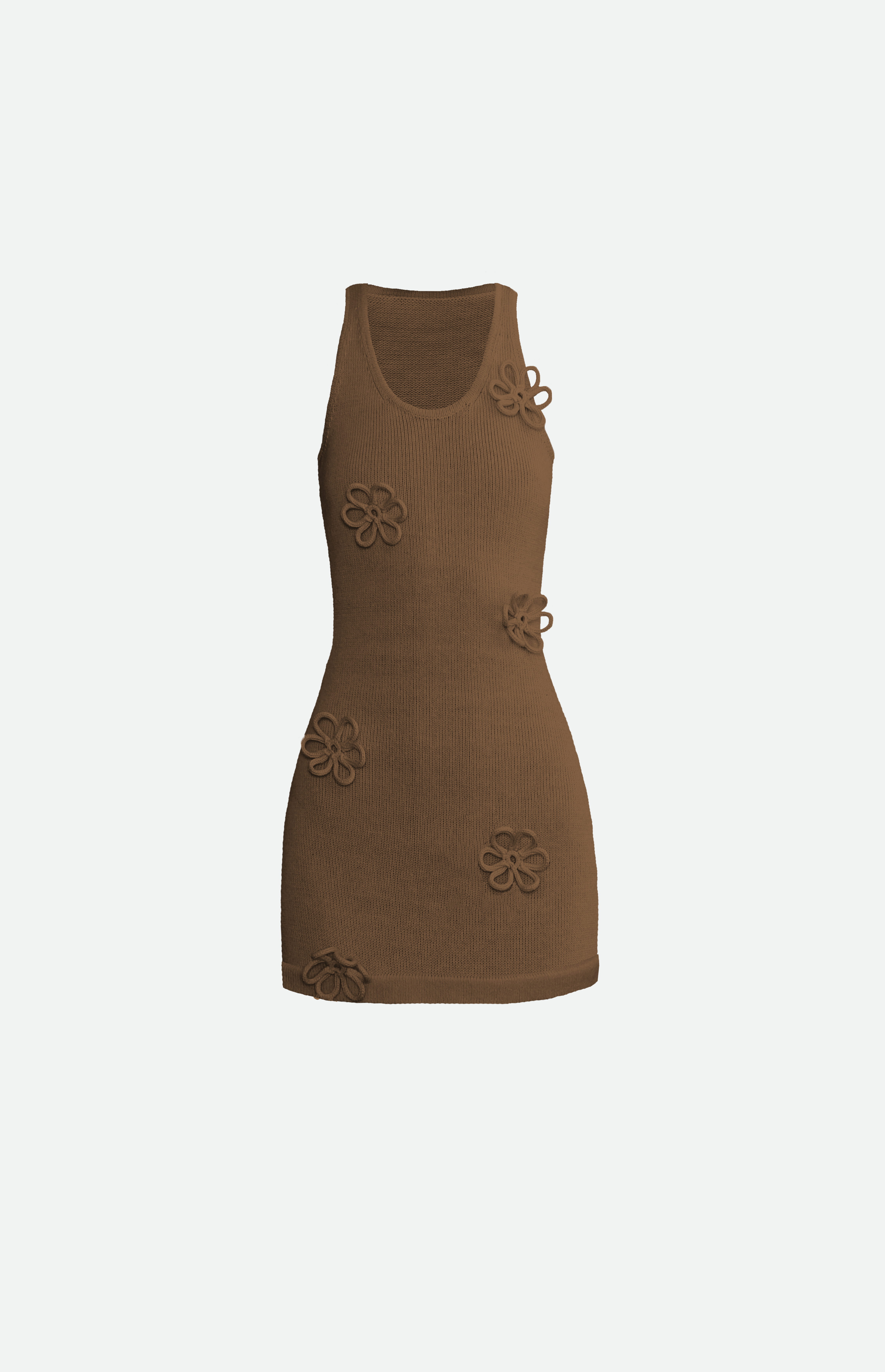 Studio Selles - Wholesale Dress - Women's - Flower mini scoop neck dress9