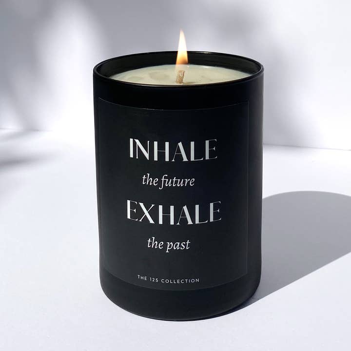 The 125 Collection - Wholesale Jar/Filled Candle - Inhale Future Exhale Past: 12 oz Soy Candle5