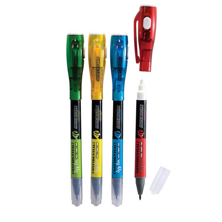 Geddes – wholesale Pen – Confidential Secret Decoder Spy Pen 12/Ds