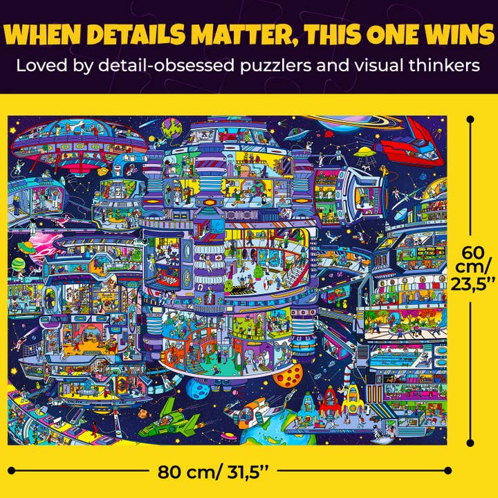 QUOKKA - Wholesale Puzzle - Adult - Puzzle for Adults 1000 pieces | Galactic Tails2