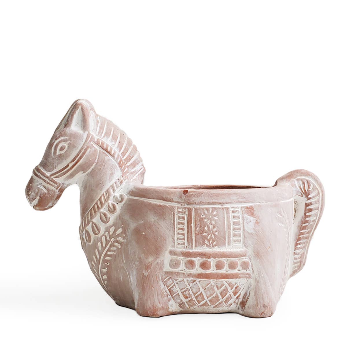 KORISSA - Vendita all'ingrosso Vasi per piante - Fioriera fatta a mano • Vaso in terracotta - Cavallo6