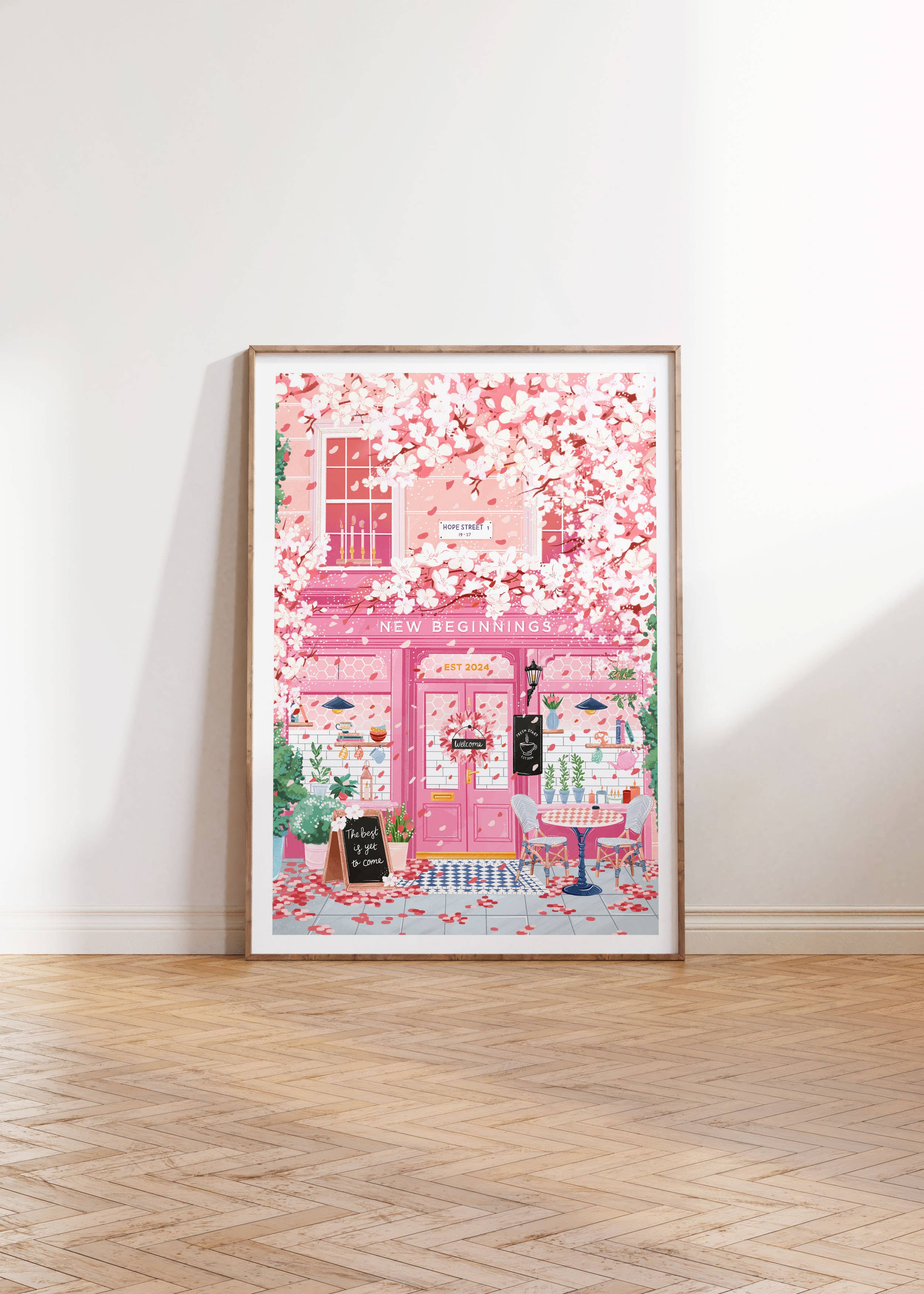 Simply, Katy - Vendita all'ingrosso Stampa artistica - Stampa New Beginnings Cafe1