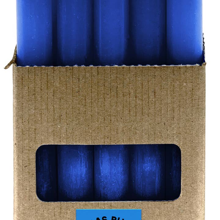 trinidad - Venta al por mayor Velas cónicas/candeleros - Velas Bujia Azul oscuro0