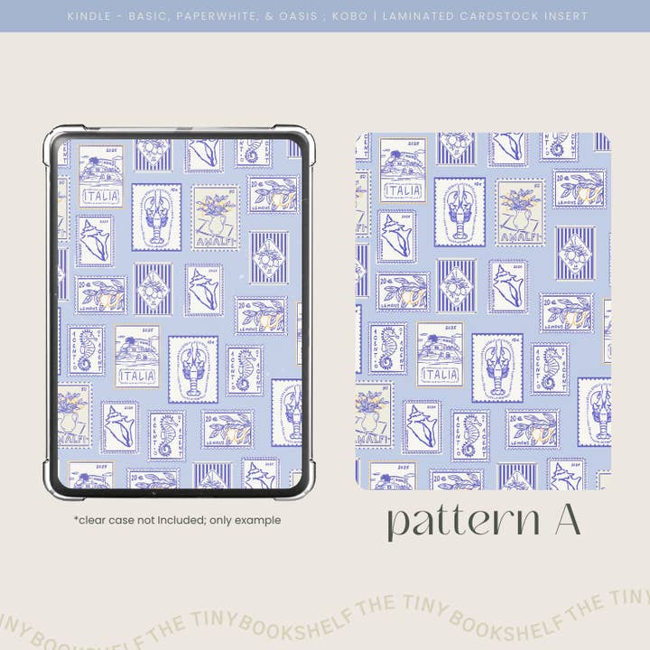 The Tiny Bookshelf - Wholesale Book Cover - Italian Spring Kindle / Kobo Insert Collection