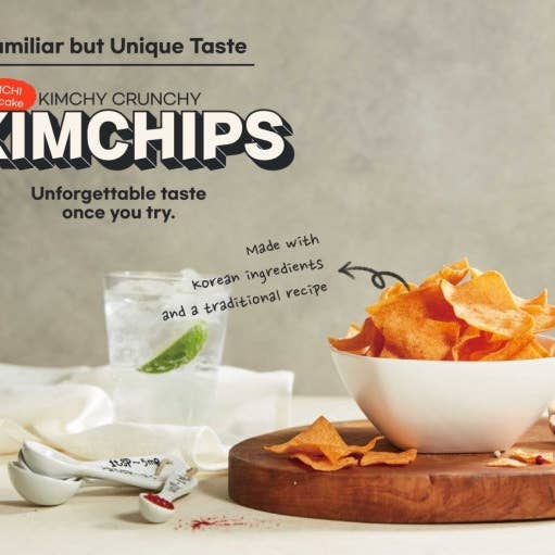 K_Wonderland - Wholesale Chips - NEW! K-FOOD KIMCHIPS – Kimchi Crunchy Snack