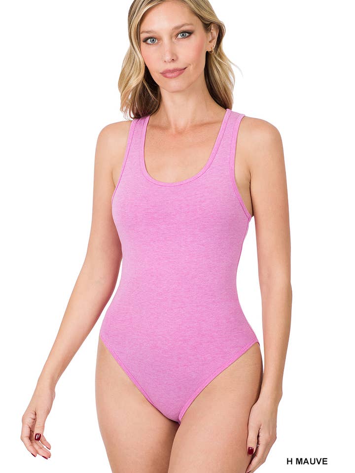 42POPS - Wholesale Bodysuit - Women's - `.Washed & Solid Cotton Bodysuit w/Snap Button closure39
