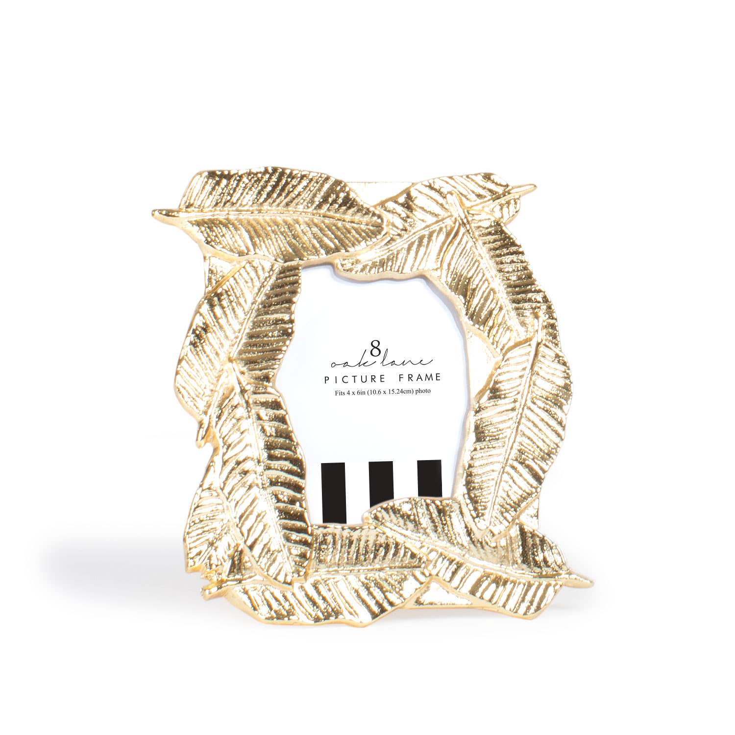 8 Oak Lane – wholesale Bildram – Guld Banana Leaf 4x6 bildram1