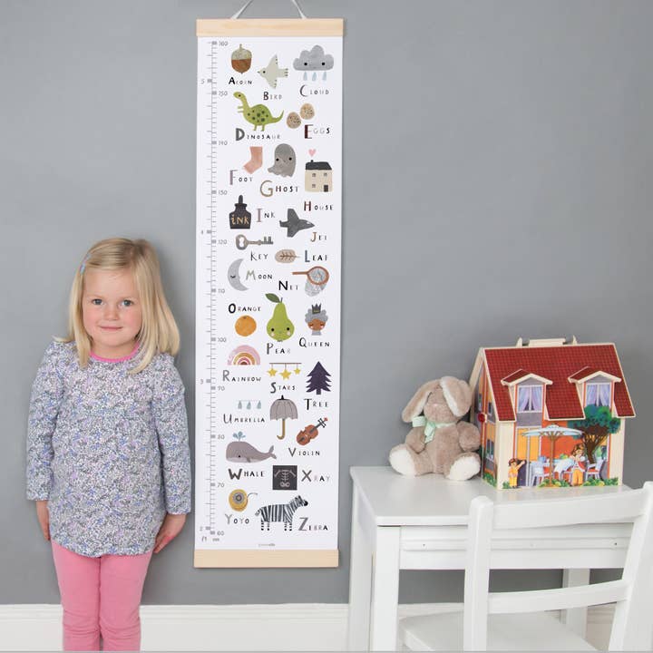 James Ellis - Wholesale Growth Chart - Kids & Baby - Alphabet Height Growth Chart2
