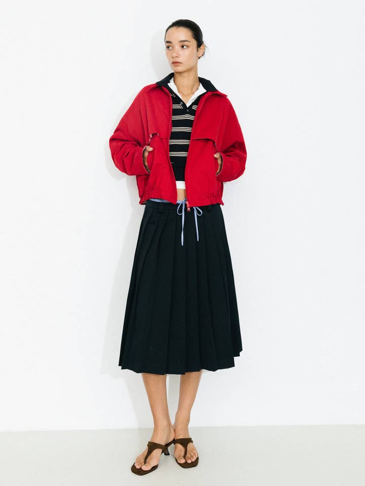 CUBIC – wholesale Jacket – Women's – 100% Cotton Mouldable Collar Casual Jacket3