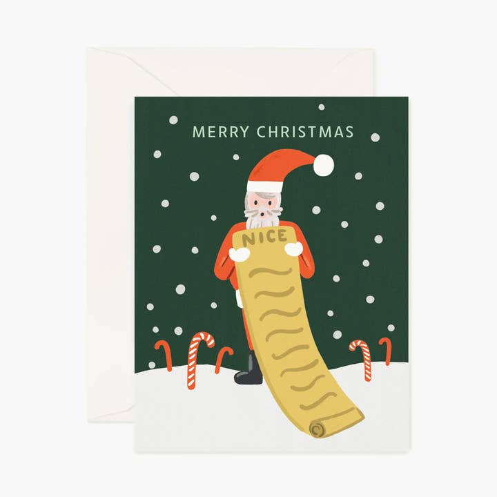 Nice List for wholesale by Courage Card Co.