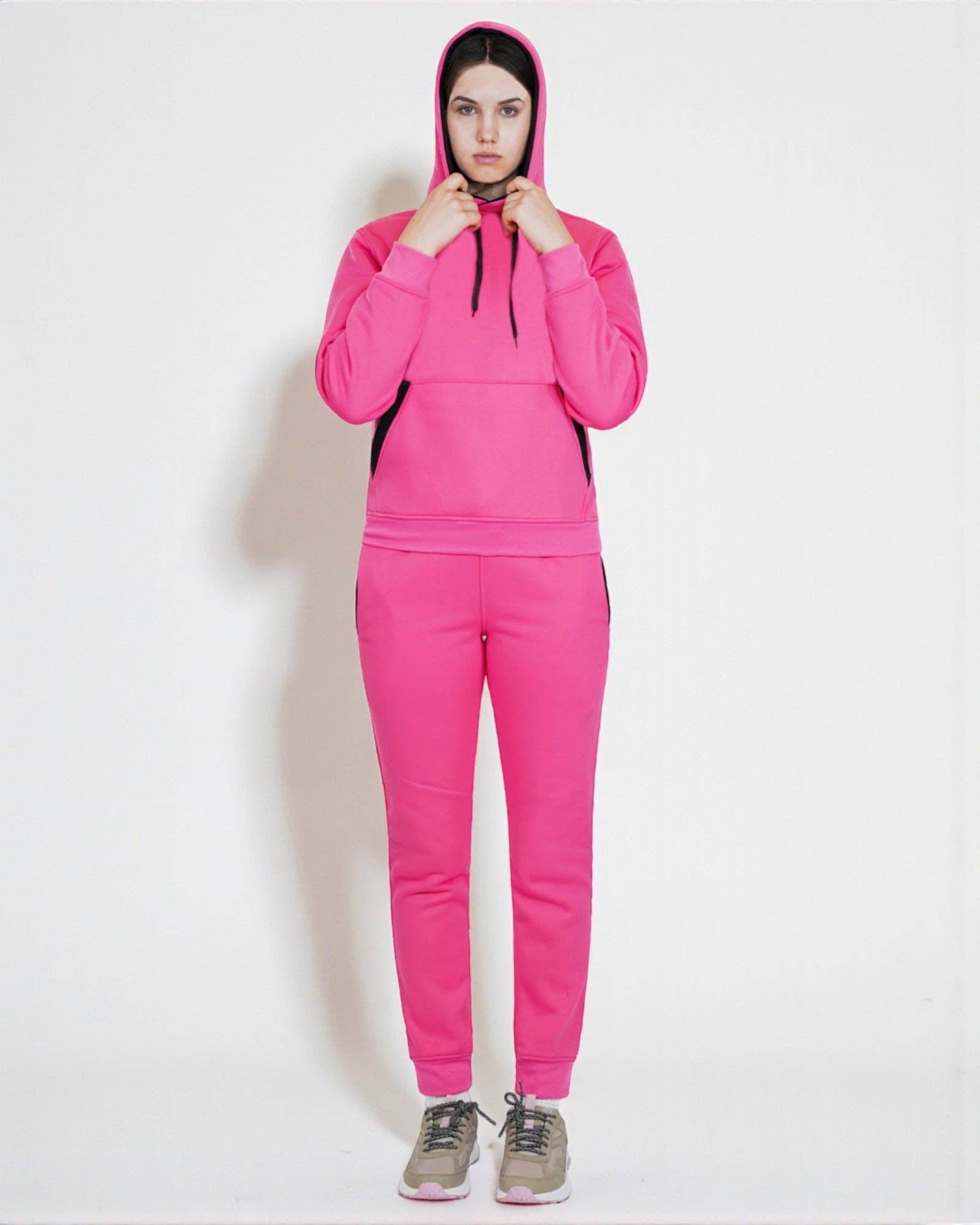 Royal Threads - Wholesale Lounge Set - Women's - Women’s Pullover Hoodie Sweatsuit2