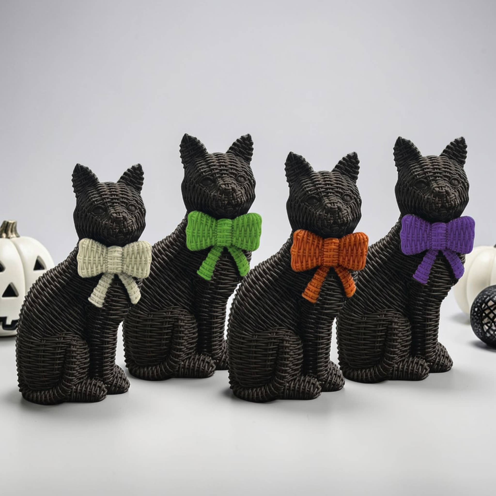 Gia Roma - Wholesale Decorative Figurine - Black Cat Decoration, Farmhouse Halloween Home Decor Statues9