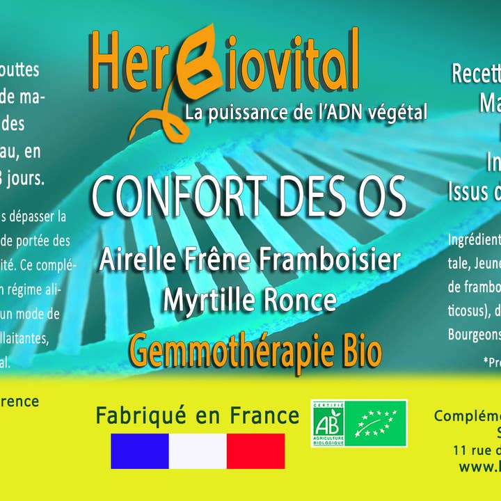 HERBIOVITAL - Wholesale Oral Supplement/Vitamin - Bone Comfort - Macerate to better assimilate calcium1