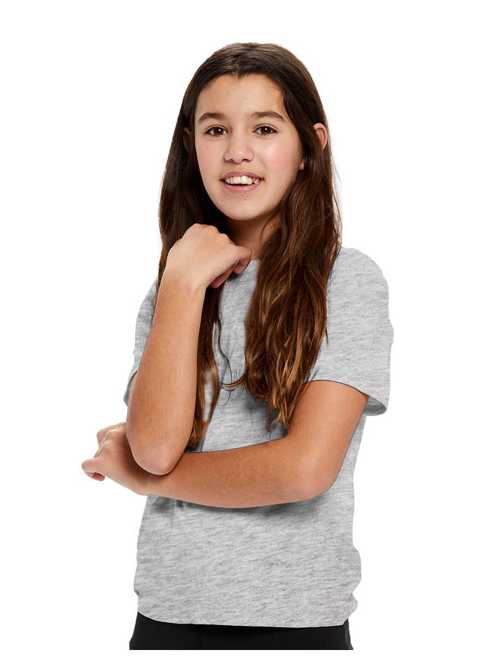 US Blanks - Wholesale T-Shirt - Kids - Kid's Organic Cotton Crew21