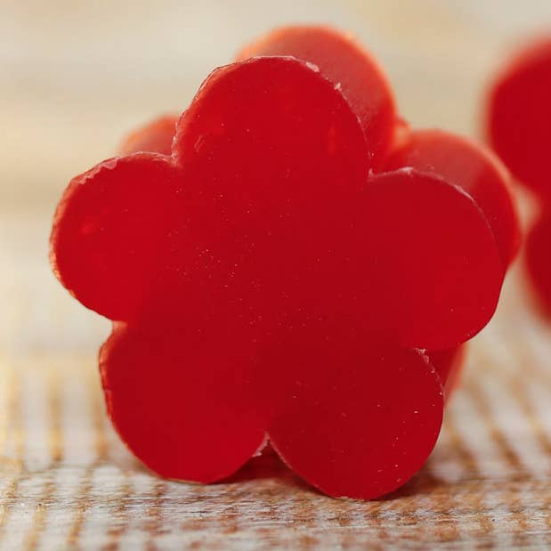 40 tvålar i blomform - hallon för wholesale av Ethike.eu