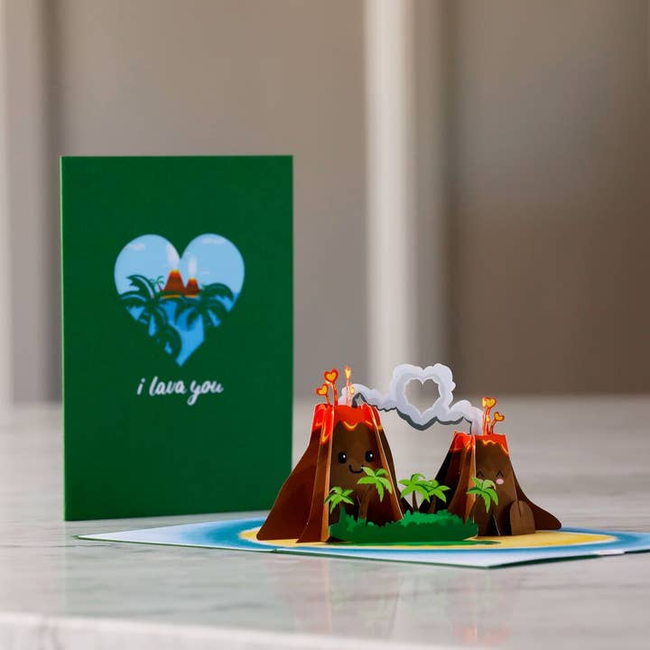 Lovepop Cards - Wholesale Love Card - I Lava You 5''x7'' Card, Pop-Up Cards