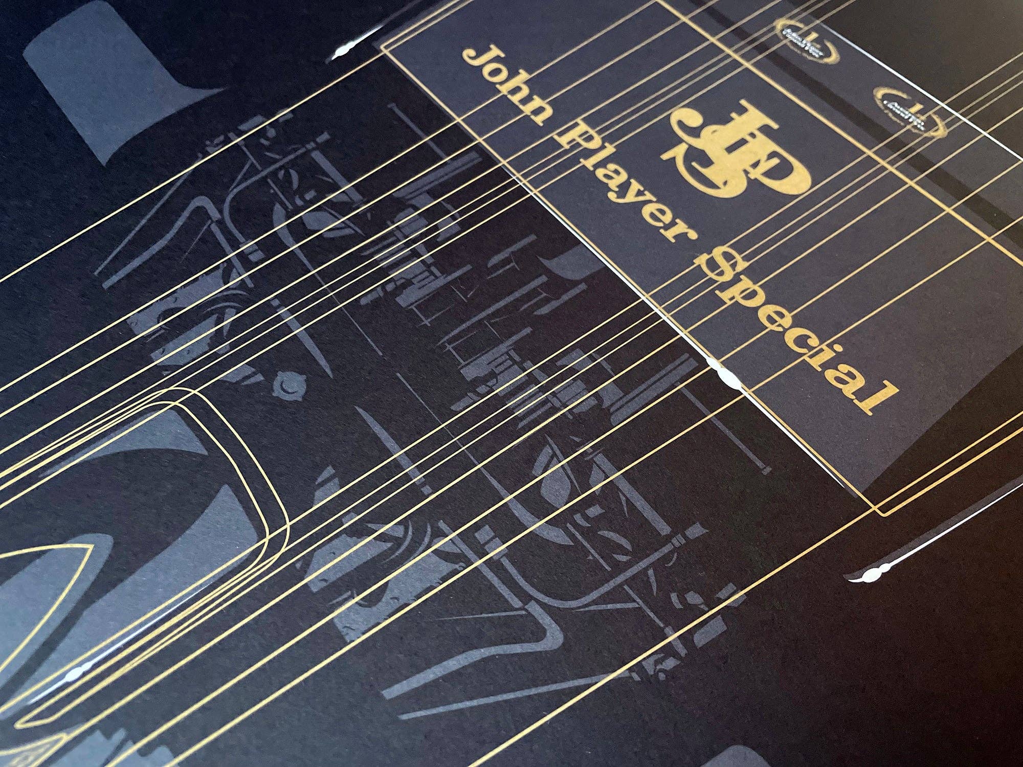 Ricardo Fine Car Artwork - Wholesale Art Print - Emerson Fittipaldi, Lotus 72D-Ford, Formula 1 World Champions 19722