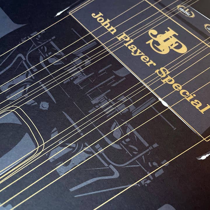 Ricardo Fine Car Artwork - Wholesale Art Print - Emerson Fittipaldi, Lotus 72D-Ford, Formula 1 World Champions 19722