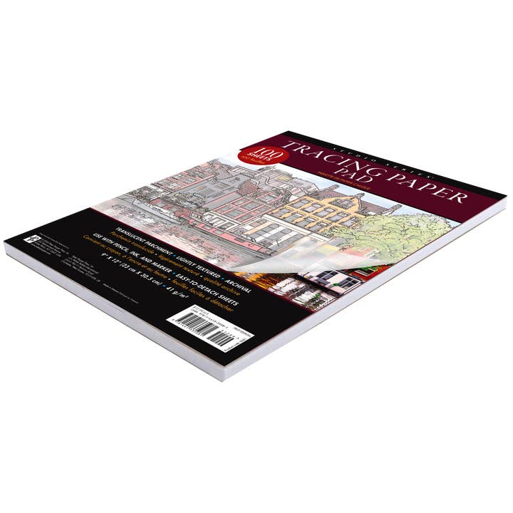 Peter Pauper Press - Wholesale Sketchbook/Sketchpad - Studio Series Tracing Paper Pad1