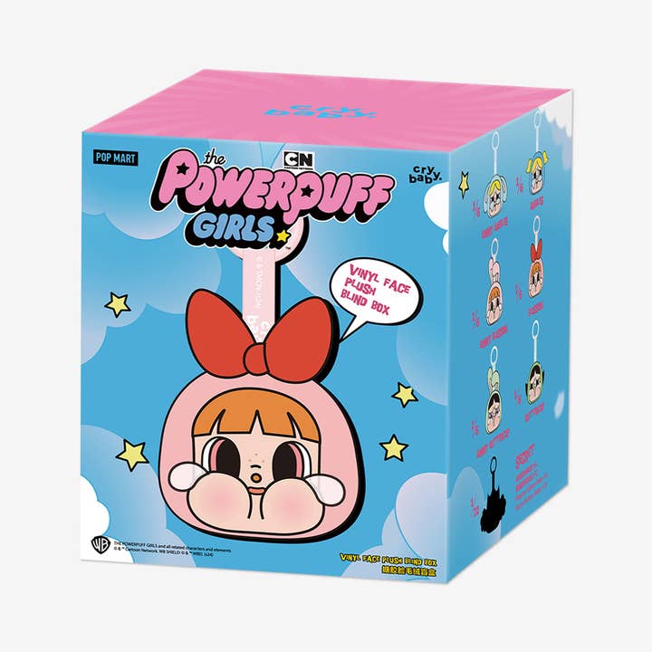 Springer Décor - Wholesale Stuffed/Plush Toy - Kids & Baby - CRYBABY Powerpuff Girls Series-Vinyl Face Plush Blind Box